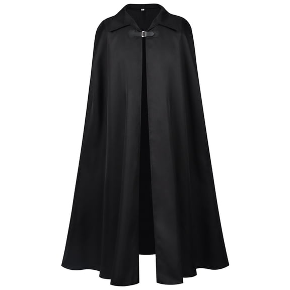 Medieval Collared Cloak For Women, Halloween Gothic Long Length Cape, Ladies Vintage Performance Party Poncho M-XL