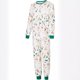 thumbnail image 3 of Conjunto de pijamas de manga larga para padres e hijos, estampado de alces navideños, europeo y americano, ropa para el hogar, 2024, 3 of 5