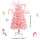 thumbnail image 2 of Árbol de Navidad artificial CCINEE rosa de 3 pies con soporte de metal, 2 of 7