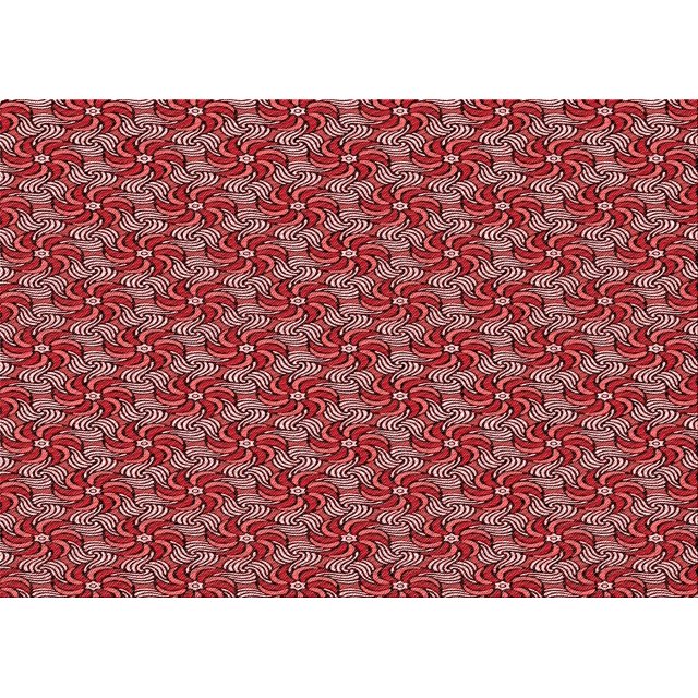 Ahgly Company Machine Washable Indoor Rectangle Transitional Crimson Red Area Rugs, 8' x 10'