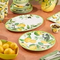 thumbnail image 5 of Limone 14.5 in. Multi-Colored Melamine 2-Piece Platter Set, 5 of 5