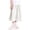 White, variant on KyCheLot Kids Girls Solid Color Capris Pants Summer Pleated Wide Leg Elastic Waist Pants Comfy Fashion Skirts Pants