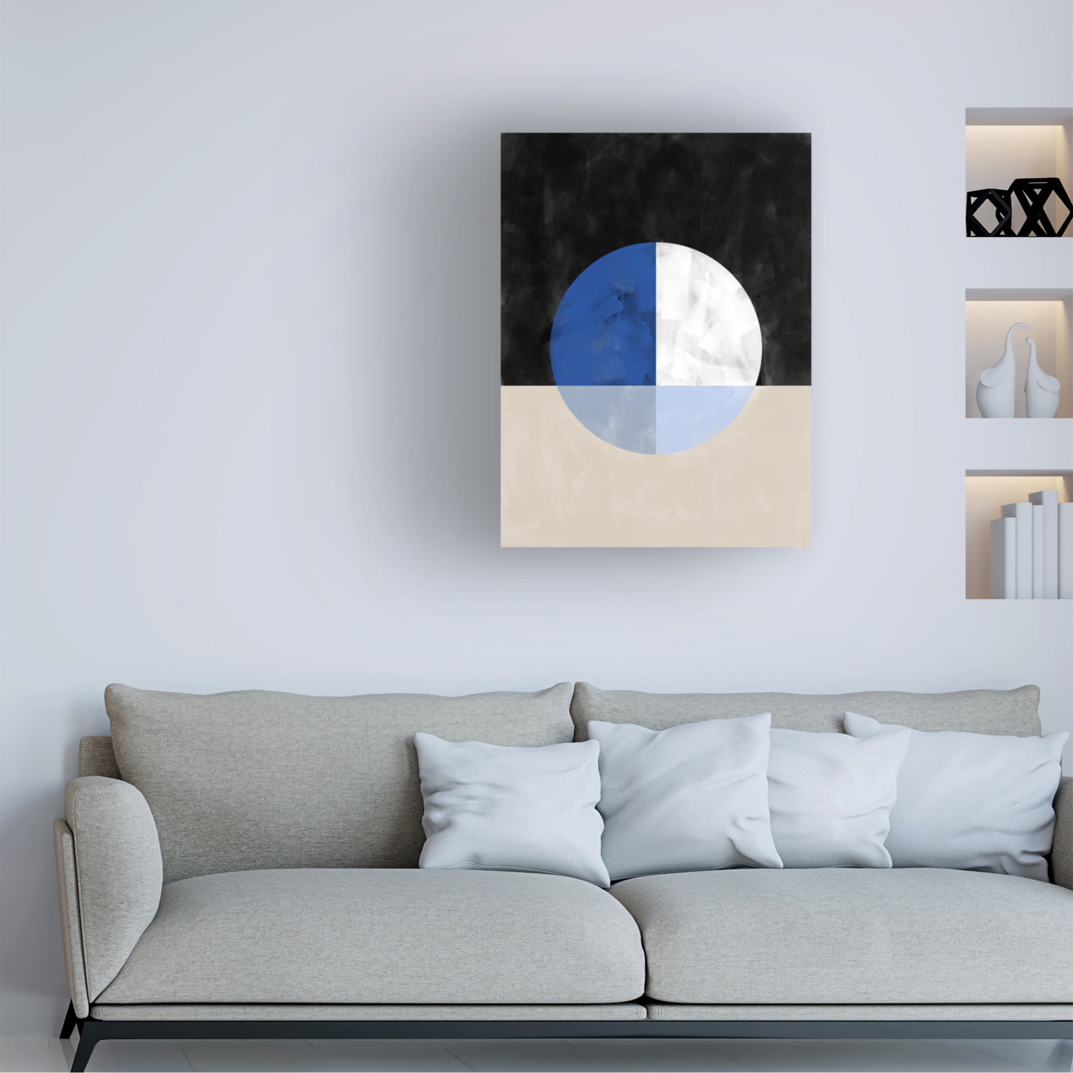 Trademark Fine Art Elena Ristova  Indigo30 Canvas Wall Art