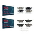 thumbnail image 1 of CMX Front Rear Ceramic Brake Pads Kit for Car Ford Edge Lincoln Nautilus KCX-100539, 1 of 9