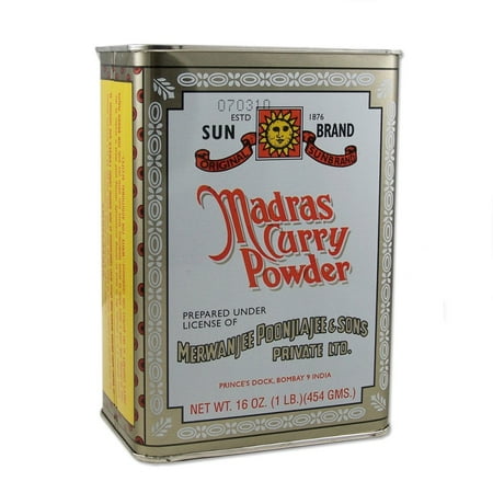 Sun Brand Madras Curry Powder, 1 LB