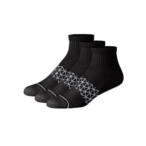 Hanes Absolute Comfort Men's Ankle Socks 3-Pack