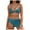 A14-Dark Blue, variant on Women's Bikini Sets Two Piece Swimsuit High Waisted V Neck Twist Front Adjustable Spaghetti Straps Bathing Suit Gibobby(XL,Pink)