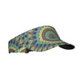 thumbnail image 2 of Disketp Round Mandala1 Sun Visors For Women Men Unisex Tennis Golf Visor Hat Adjustable Summer Hats Sport Outdoor Visor Hat Uv Protection Cap, 2 of 8