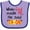Lavender and Purple, variant on Inktastic When God Made Me He Said Ta-da Boys or Girls Baby Bib