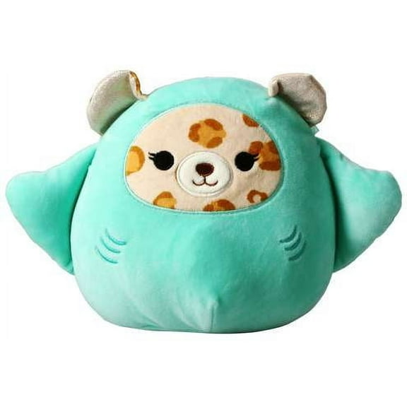 Squishmallows Official Kellytoy Plush 7.5 Inch Squishy Stuffed Toy Animal (Lexie The Cheetah in Stingray Costume)