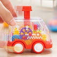thumbnail image 6 of Educational Small Baby Toy Cars - Transparent Gear Car Toy for 1-3 Year Old Boys - Ideal First Birthday for Toddlers - Activity, 6 of 8