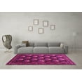 thumbnail image 3 of Ahgly Company Indoor Round Persian Pink Traditional Area Rugs, 6' Round, 3 of 4