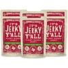 It's Jerky Y'all Vegan Jerky, Teriyaki Flavor, High Protein, Non-GMO (6 Pack)