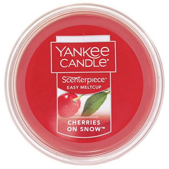 Yankee Candle CHERRIES ON SNOW Scenterpiece Easy MeltCup 2.2 Ounce