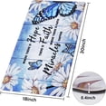 thumbnail image 2 of Kitchen Mats for Floor Butterfly Floral Kitchen Rugs Anti Fatigue Mats for Kitchen Floor, Farmhouse Daisy Kitchen Rugs Non Slip Washable Kitchen Floor Mat for Home, Sink, 18'''' x 30'''', Blue, 2 of 6