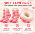 thumbnail image 3 of Muk Luks Kids Cozy, Yarn Lining, Whisper Soft, Lightweight Breathable Socks, Sizes Medium-Large, 3 of 8