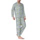 thumbnail image 2 of Fotbe Baby Elephant Giraffe Pijama de Hombre con Estampado de Manga Larga, Conjunto de 2 Piezas, Ropa de Dormir Suave y Cómoda con Bolsillos-Medium, 2 of 7