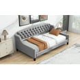 thumbnail image 4 of Modern Luxury Tufted Button Daybed, Twin, Gray, 4 of 9