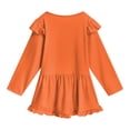 thumbnail image 7 of Gubotare Teen Girl Outfits Sets Adorable Girls' Top & Pants Set Slim Fit Pants Long Sleeve Sweatshirt School and Daily Wear Size 11-12 (Orange,11-12 Years), 7 of 7