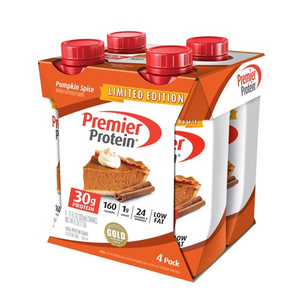 Premier Protein Shake, Pumpkin Spice Limited Time, 30g Protein, 11 Fl