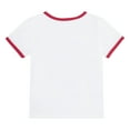 thumbnail image 5 of Levi's Girls Short Sleeve Ringer T-Shirt, Sizes 4-16, 5 of 6