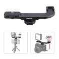 thumbnail image 3 of ulanzi PT-8 Support de Montage pour Cold Shoe Matériau ABS avec Interface Cold Shoe pour Microphone LED, 3 of 8