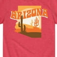 thumbnail image 3 of Instant Message - Arizona Desert - Vacation Destination - Toddler & Youth Short Sleeve Graphic T-Shirt, 3 of 6