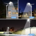 thumbnail image 2 of 10000W Solar Street Light, Commercial Solar Street Lights, Outdoor, Dusk to Dawn, IP65 Waterproof Solar Lights with Motion Sensor and Remote Control, Solar Parking Lot Lights for Yard, Country, Road, 2 of 12