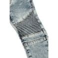 thumbnail image 3 of X RAY JEANS  Toddler Boy's Stretch Moto Jeans, Bleach, 3T, 3 of 5