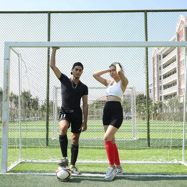 Generic Women Men Kids Teens Soccer Shin Guards Leg Sleeves