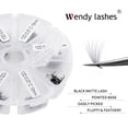 thumbnail image 3 of Extensiones de pestañas WENDY LASHES Volume 12D 0.07 mm C/D Curl, 3 of 6