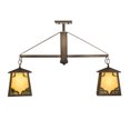 thumbnail image 7 of Meyda Tiffany 174319 Kirkpatrick 2 Light 33" Wide Linear Pendant - Copper, 7 of 7