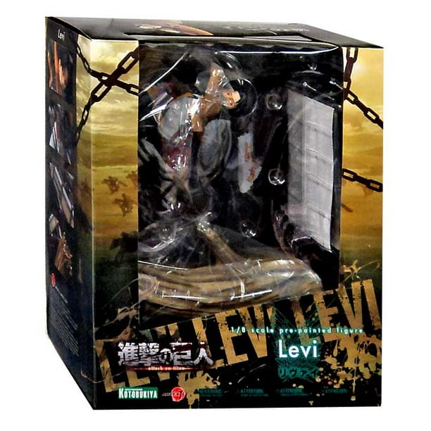 Attack On Titan Artfx J Levi 1 8 Statue Walmart Com Walmart Com