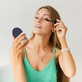 thumbnail image 6 of Bingfone Star Dog Paw Print Compact Vanity Makeup Mirror for Men Women Girls for Pocket Purse Wallet Handbag,Portable Small Handheld Beauty Mirror-Round Shape, 6 of 9