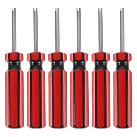 Voiceine 6pcs Valve Core Removal Tool Tyre Repair Tool Car Install Tool Tire Stem Removal Tool
