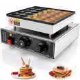 thumbnail image 1 of GDDGHS 25PCS Mini Pancakes Maker Machine, 110V 950W Electric Mini Pancake Maker Commercial Mini Dutch Pancake Maker, Non-stick Sm, 1 of 7