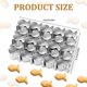 thumbnail image 3 of Gold Fish Cracker Cutter,25 Cavity Fish Cookie Cutter Stainless Steel Mini Fish Shaped Molds for Non-Stick Dough Biscuit, 3 of 5