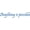 Blue, variant on Picniva Anything Is Possible Inspirational Quote Vinyl Wall Decal, Glossy Black, 50" x 10", Removable Self-Adhesive Home Decor for Living Room Bedroom