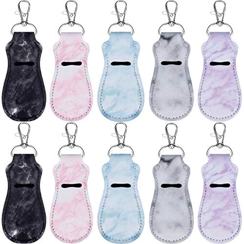 10 Pieces Clip-on Chapstick Sleeve Pouch Lipstick Holder Keychain Elastic Lip Balm Holster Marble Neoprene Chapstick Holder with Metal Ring for Travel Accessories (Chic Style) - Walmart.com - Walmart.com 10 Pieces Clip-on Chapstick Sleeve Pouch Lipstick Holder Keychain Elastic Lip Balm Holster Marble Neoprene Chapstick Holder with Metal Ring for Travel Accessories (Chic Style) - Walmart.com - Walmart.com