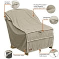 thumbnail image 5 of Classic Accessories Montlake FadeSafe Water-Resistant 31.5 Inch Adirondack Patio Chair Cover, 5 of 17