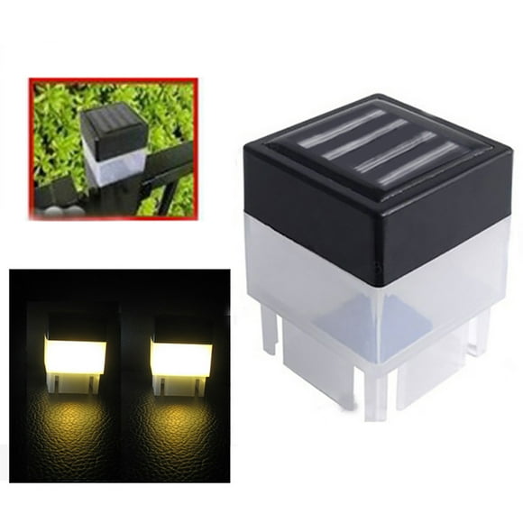 Boovnll Solar Lights Outdoor, Solar Powered Outdoor Led Fence Light Garden Post Lamp, Garden Decor, Solar Lights Outdoor Waterproof, Solar Lights
