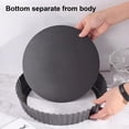 thumbnail image 3 of Sturdy Nonstick Tart Pan - Removable Bottom, 6/8/10In Round Carbon Steel Quiche Pan for Baking, Heavy Duty Tart Mold loose for Pie, Mousse Cakes, Fruit and Desserts, 3 of 8