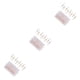 thumbnail image 3 of Methold 60 Pieces Transparent Rose Gold Push Wall Studs Flat-headed Calendar Map Photo Projects Office Craft Pin Tacks Home Type1 NO1, 3 of 6