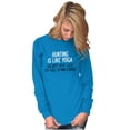thumbnail image 5 of Funny Sarcastic Hunting Hunters Joke Women's Long Sleeve T Shirt Brisco Brands L, 5 of 5