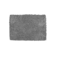 thumbnail image 5 of Home Weavers Fantasia Collection 100% Cotton Bathroom Rugs Set, Machine Washable Rug, Extra Soft and Absorbent bath Rug, Kitchen Mat, Bath rug, Bath Floor Mat Non Slip, 17"x24" Rectangle, Gray, 5 of 5