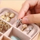thumbnail image 3 of Exquisito joyero de viaje - Caja organizadora de joyas portátil, 3 of 6