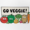 thumbnail image 2 of CafePress - Go Veggie! - Adjustable Unisex Printed Trucker Hat with Mesh Back, 2 of 10