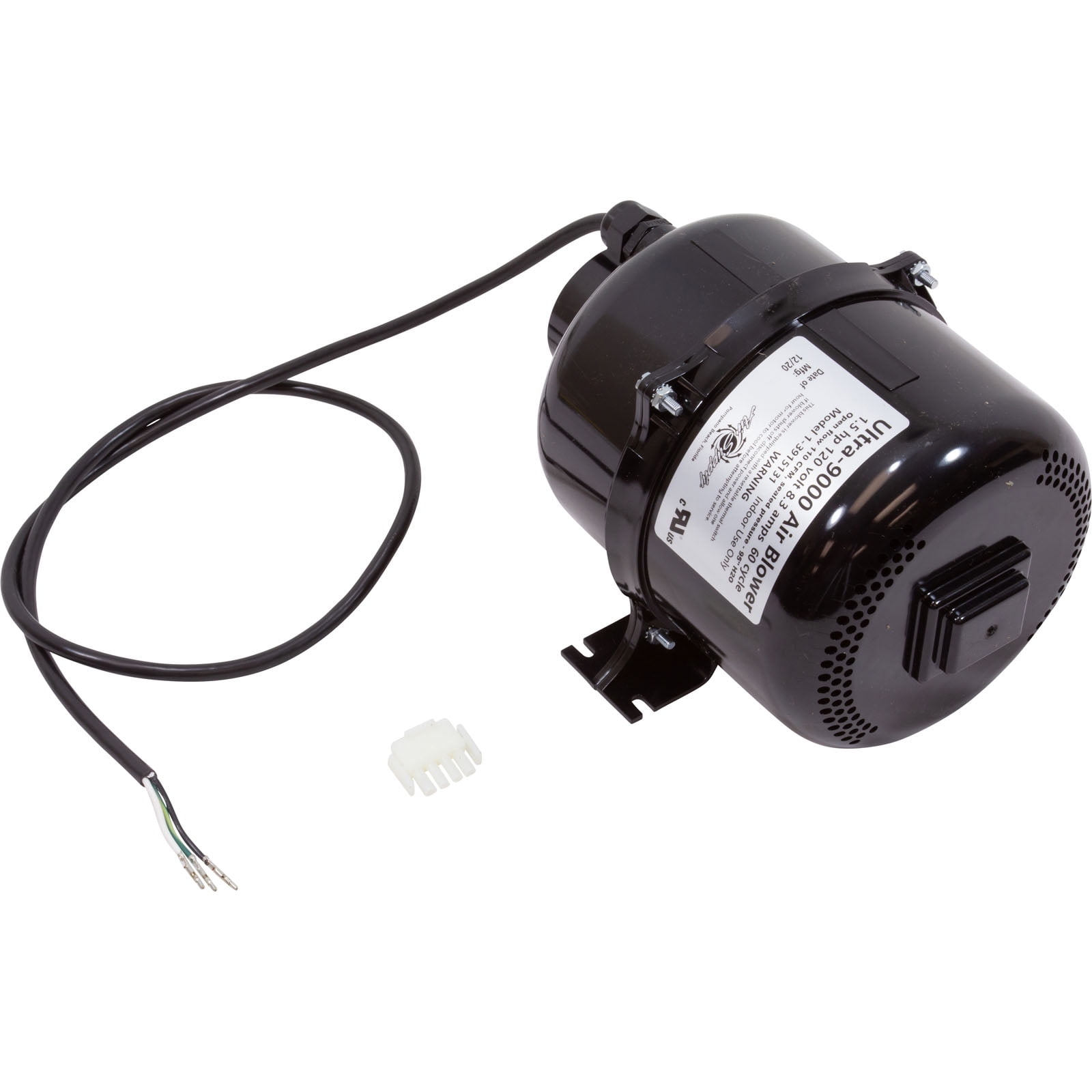 Blower, Air Supply Ultra 9000, 1.5hp, 115v, 7.4A, 4ft AMP - Walmart.com