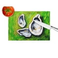 thumbnail image 4 of All Shucked Oysters Glass Cutting Board 12 in x 15 in, 4 of 5