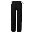 thumbnail image 5 of Sngxgn Women's Cotton Sweatpants Yoga Casual Pants Pants for Women with Pockets(Black,L), 5 of 5